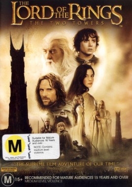 Catalogue search for Lord of the rings: The two towers