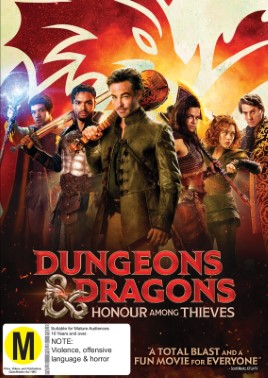 Catalogue record for Dungeons & Dragons: Honour among thieves on DVD