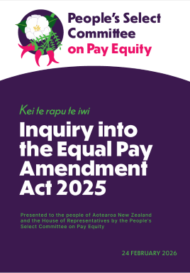 Inquiry Into the Equal Pay Amendment Act 2025
