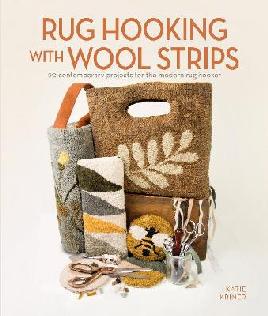 Rug Hooking With Wool Strips