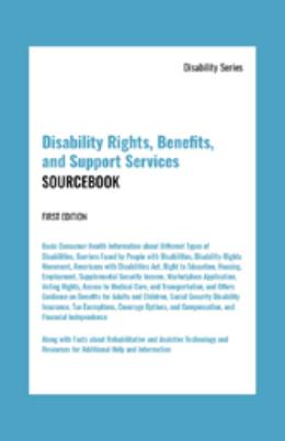Catalogue record for Disability Rights, Benefits, and Support Services Sourcebook