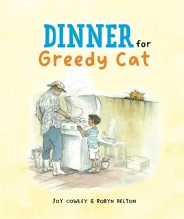 "Dinner for Greedy Cat" by Cowley, Joy, 1936-