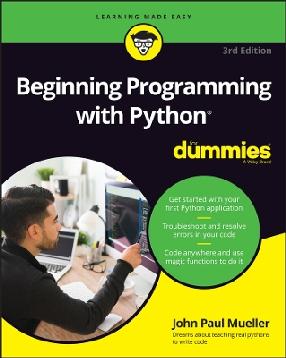 Beginning Programming With Python
