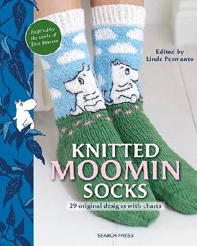 "Knitted Moomin Socks"