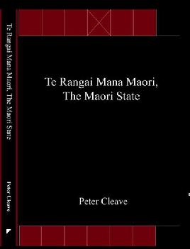 Catalogue record for Te Rāngai Mana Māori: the Māori State