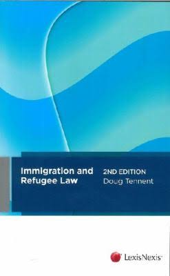 Catalogue record for Immigration and Refugee Law