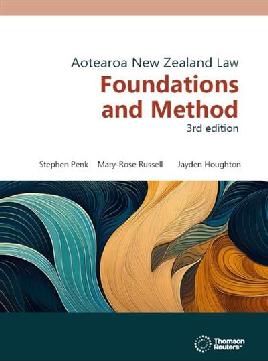 "Aotearoa New Zealand Law" by Penk, Stephen, 1953-