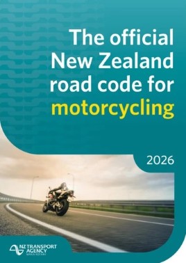 "The Official New Zealand Road Code for Motorcycling"