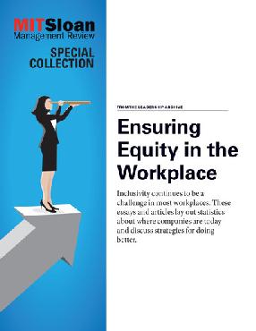 Catalogue record for Ensuring equity in the workplace