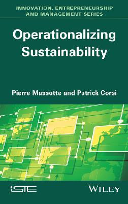 "Operationalizing Sustainability" by Massotte, Pierre