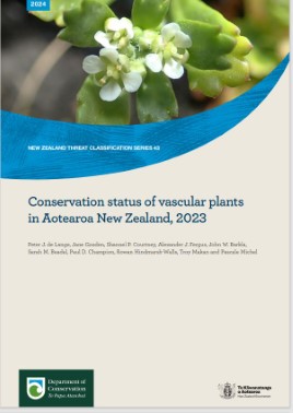 "Conservation Status of Vascular Plants in Aotearoa New Zealand"
