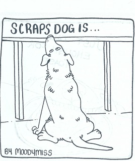 "Scraps Dog Is" by Moody, Sarah