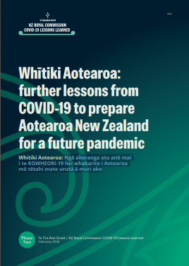 Further Lessons From COVID-19 to Prepare Aotearoa New Zealand for A Future Pandemic