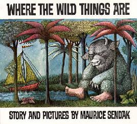 Book cover Where the wild things are