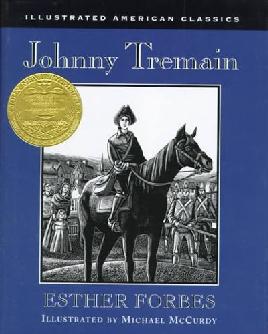 Book cover: Johnny Tremain