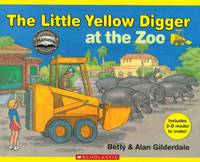 Cover of The Little Yellow Digger at the Zoo