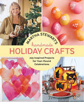 Cover of Martha Stewart's handmade holiday crafts