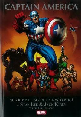 Cover of Marvel masterworks presents Captain America volume 2
