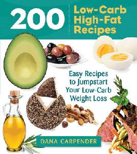 Cover of 200 Low carb high fat recipes