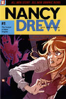 Cover of Nancy Drew, Girl Detective number 1, The Demon of River Heights