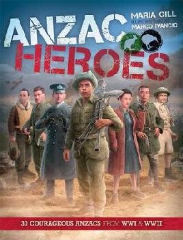 cover of Anzac heroes