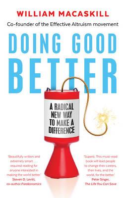 Cover of Doing good better