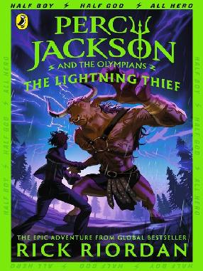 Cover of Percy Jackson and the lightning thief